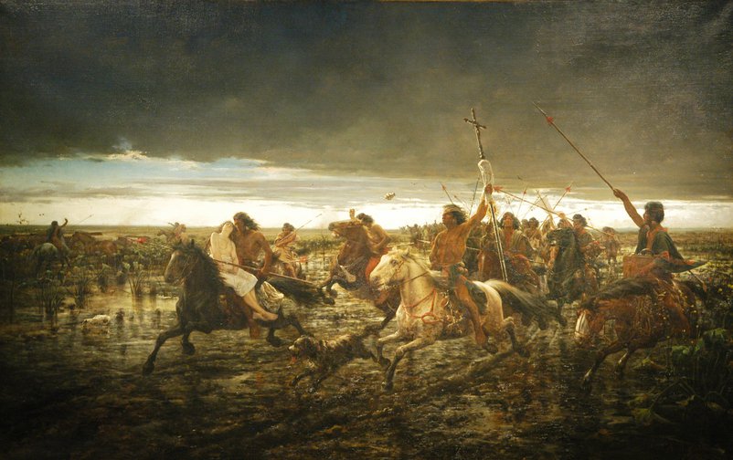 The return of the Indian raid (La vuelta del malón)