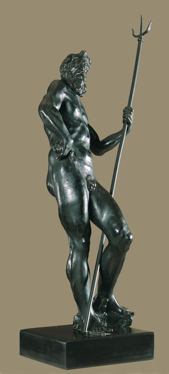 Neptune with trident