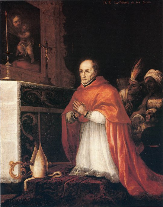 Santo Toribio Alfonso de Mogrovejo, Arzobispo de Lima (Tít. Ant.: Fray Bartolomé de las Casas Obispo de Chiapa)
