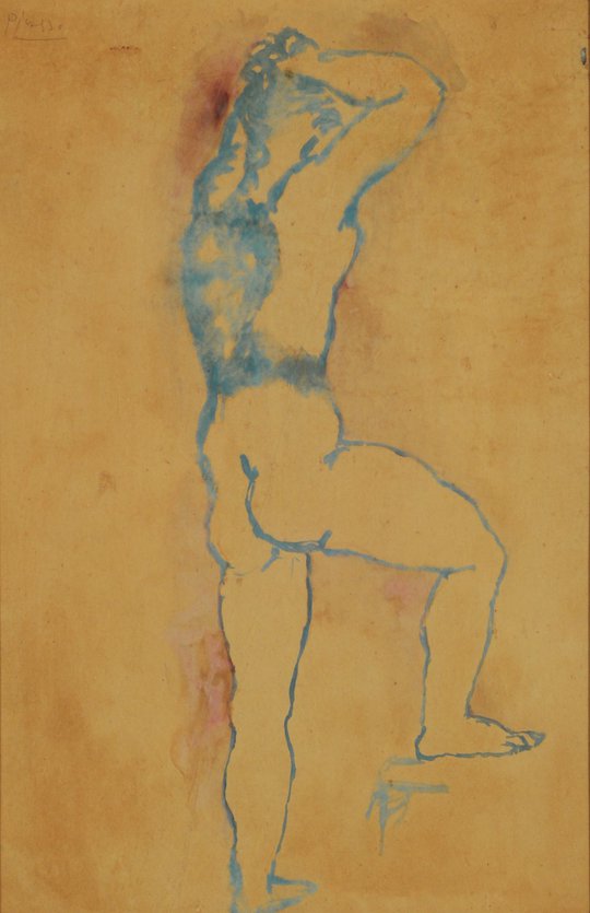 Femme nue de dos (Mujer desnuda de espalda)