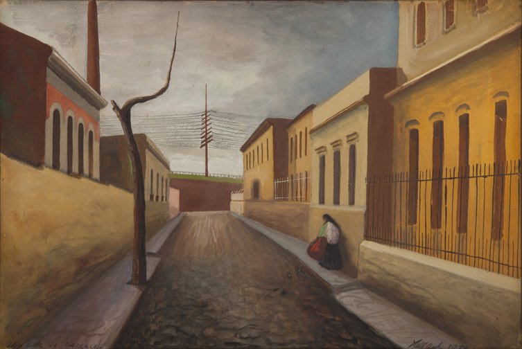 Una calle de Barracas (Uma rua de Barracas)