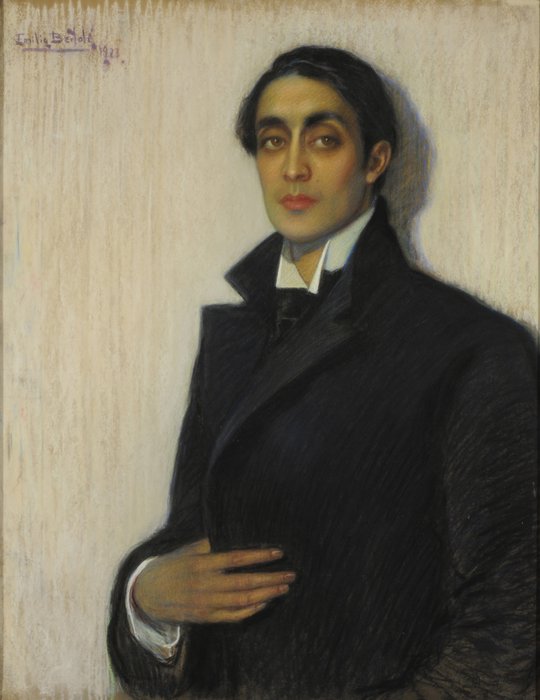 Retrato del poeta Alfredo R. Bufano