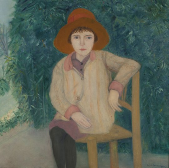 La niña sentada (The girl sitting)